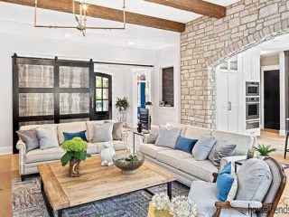 Home boasts metal sliding barn doors