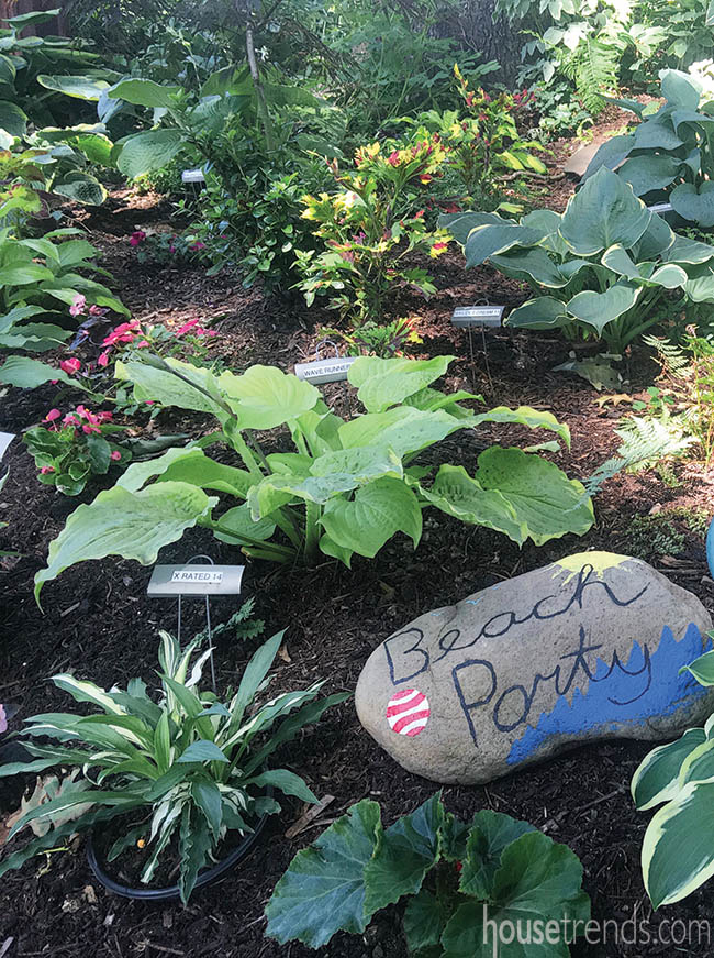 Themed garden design proves life's a beach