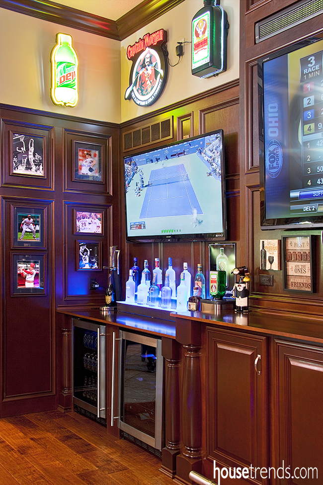 Family room caters to adults