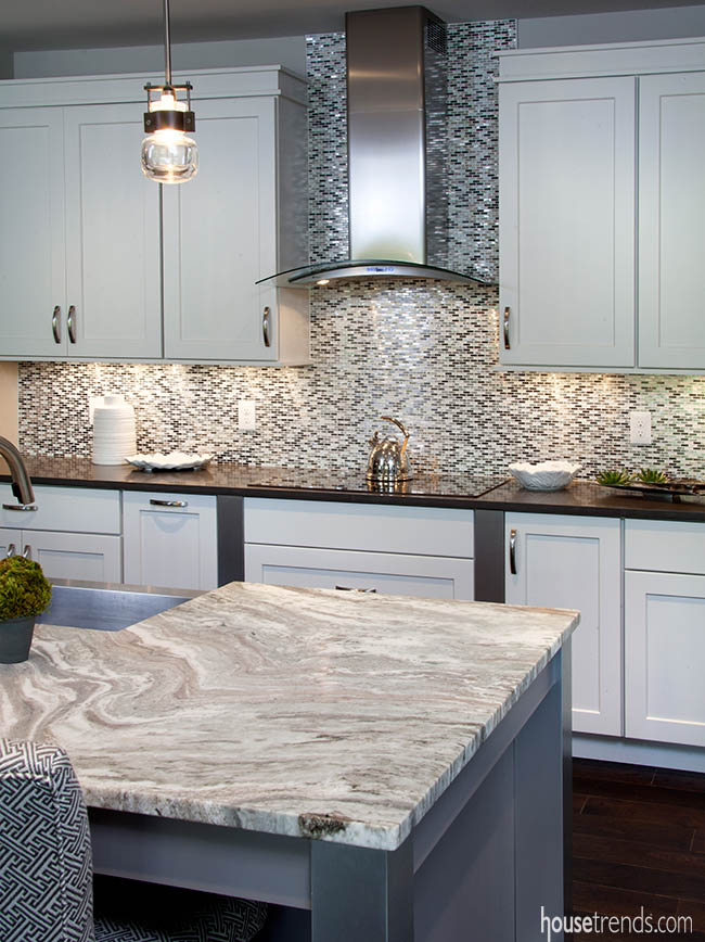 Granite contributes to a kitchen's theme