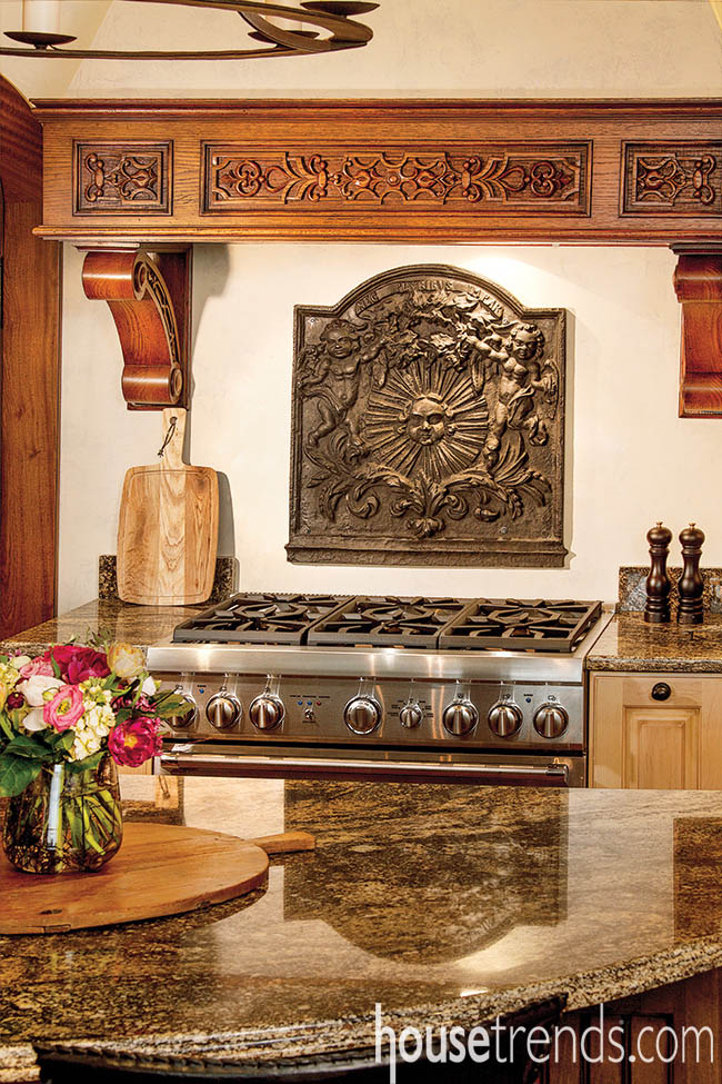 Backsplash origin bucks tradition