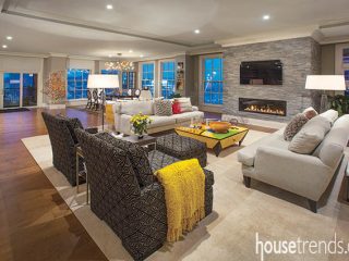 Skyline overshadows a spectacular interior design style
