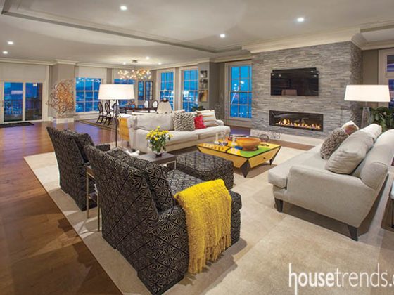 Skyline overshadows a spectacular interior design style