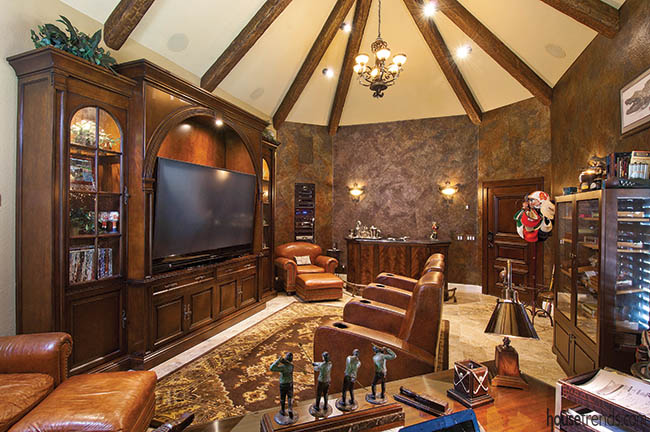 Television gets a custom perch