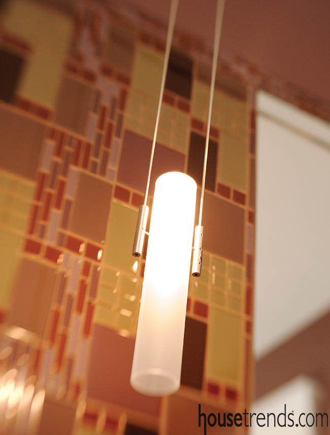 Lighting spruces up a bathroom design