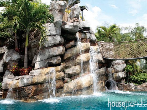 Swimming pool gets a Hollywood-inspired design