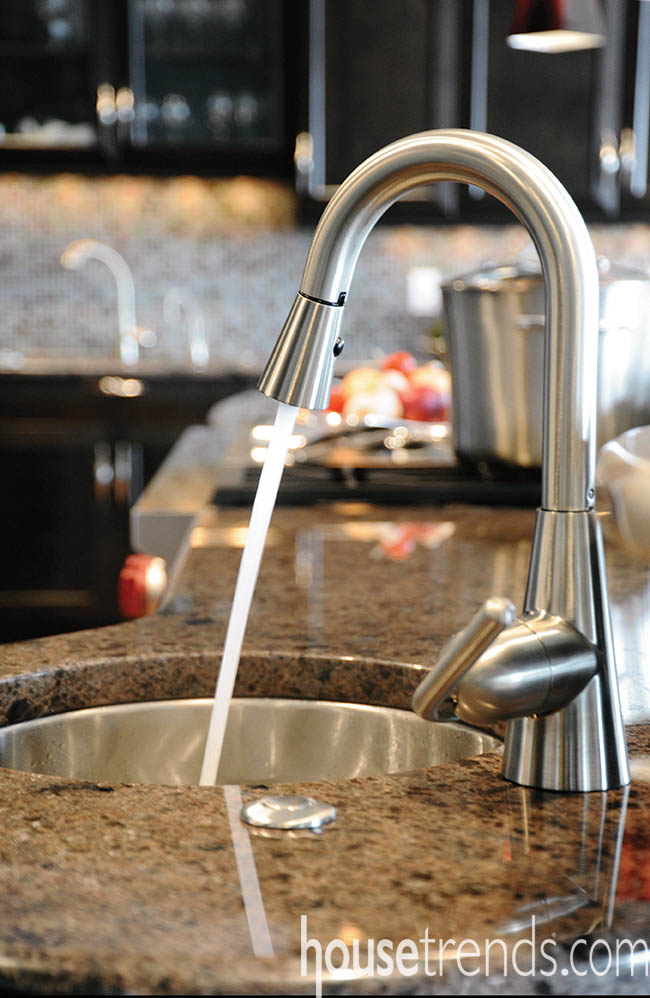 Countertop camouflages convenient switch