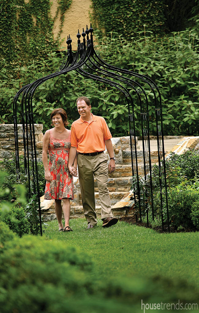 English garden is perfect place for a stroll