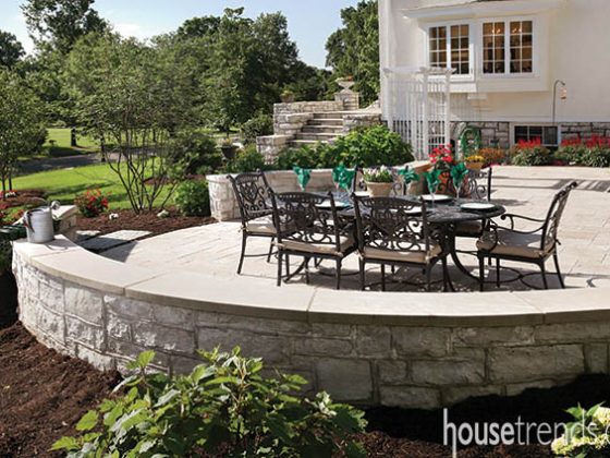 It's always a party on this patio