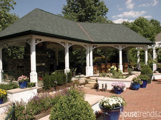 Veranda serves as a central gathering space