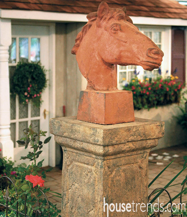 Planter boxes are simple and stylish