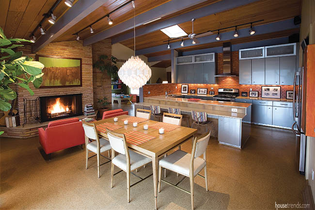 Kitchen remodel brings different elements together