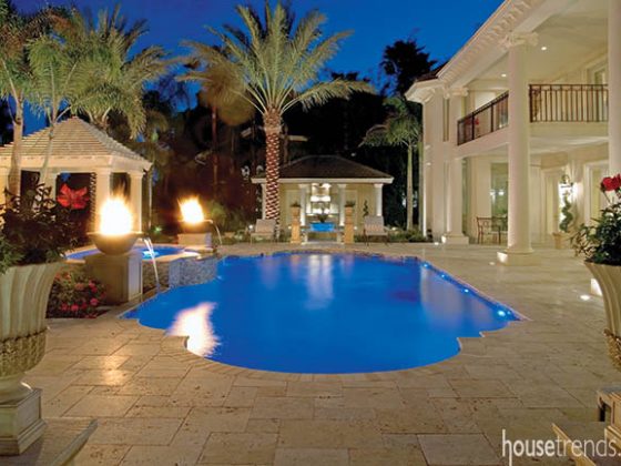 Options abound in an outdoor living space