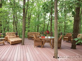 Deck design makes way for mother nature