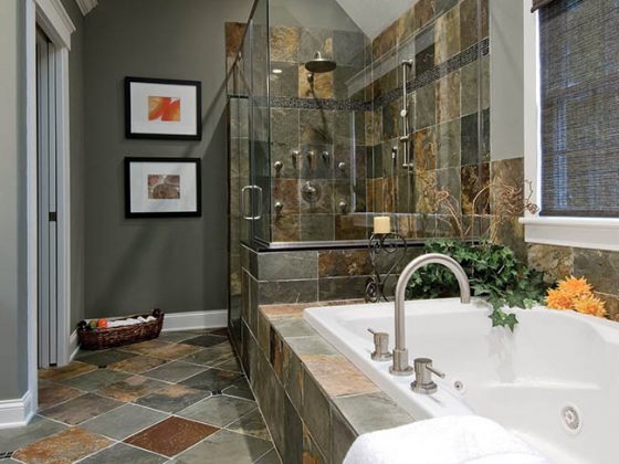 Bathroom design offers everything for relaxation