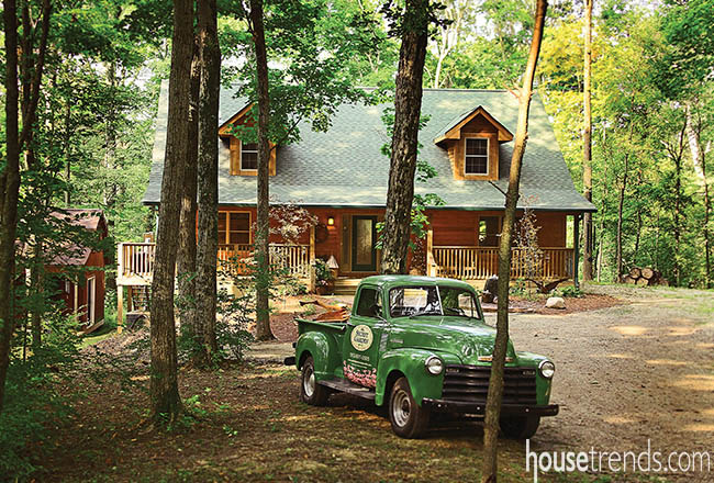 Landscape design changes with the seasons