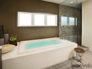 Mesmerizing tiles lead to a unique shower design