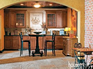 Home bar shies away from technology, brings alone time back