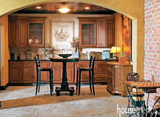 Home bar shies away from technology, brings alone time back