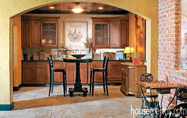 Home bar shies away from technology, brings alone time back