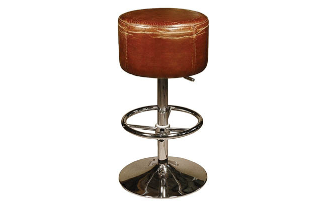 Masculine bar stool design