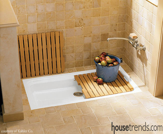 Mudroom design makes chores a cinch