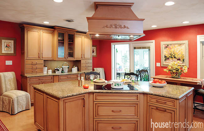 Kitchen remodel gives the chef a view