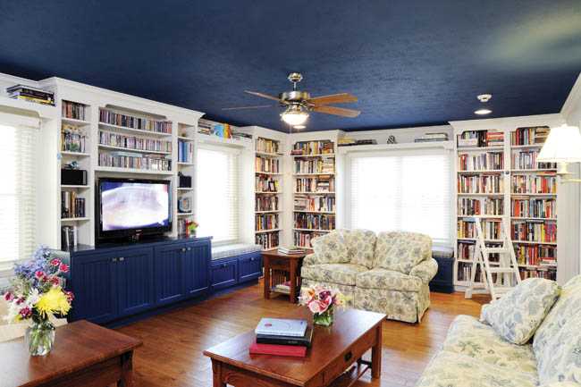 Family room gets a thoughtful design