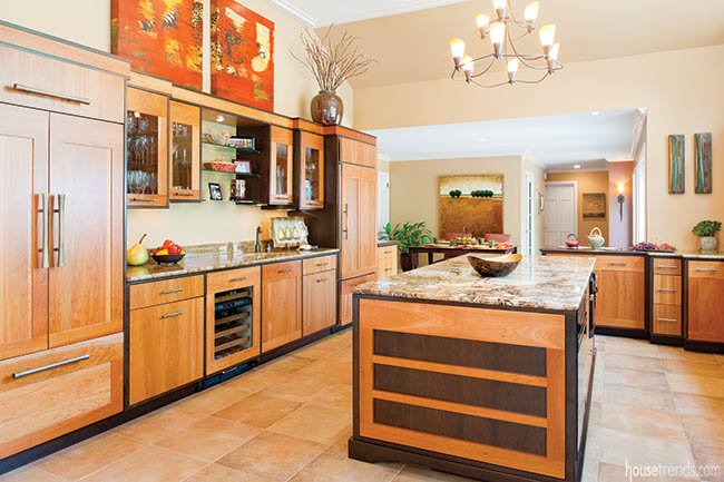 Kitchen appliances get discreet locations