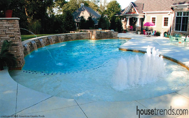 Swimmming pool design for any age