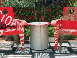 Stop and stare at this outdoor furniture