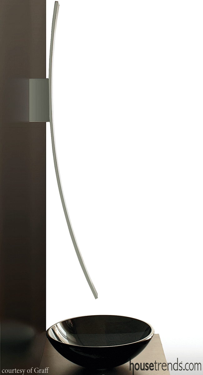 Bathroom faucet takes you to the moon and back