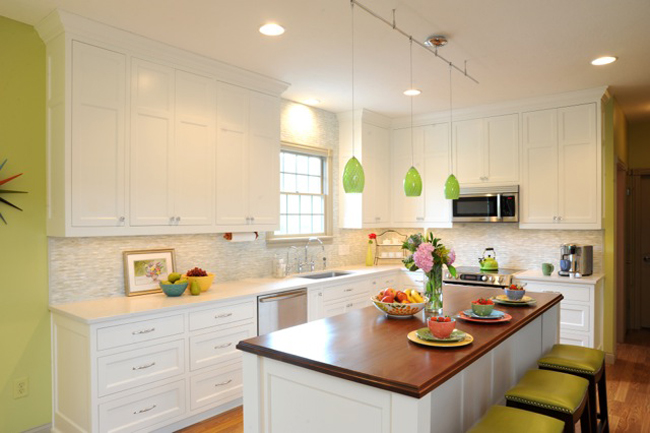 Kitchen cabinets contribute to a flawless design
