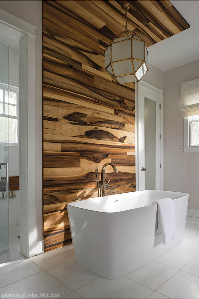 Bathroom designed by John McClain