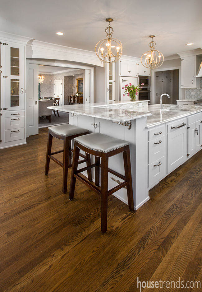 Kitchen remodel with an eye to the future
