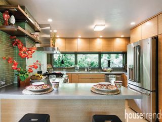 Cabinetry lends to a modern kitchen design