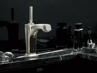 Bathroom faucets are slimming down