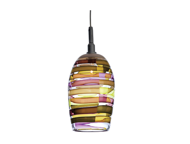 Pendant light with a playful side