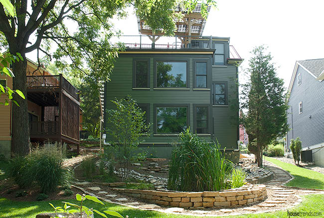 Large windows breathe life into a home