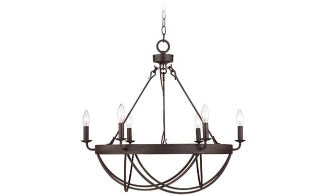 Chandelier combines comfort and elegance