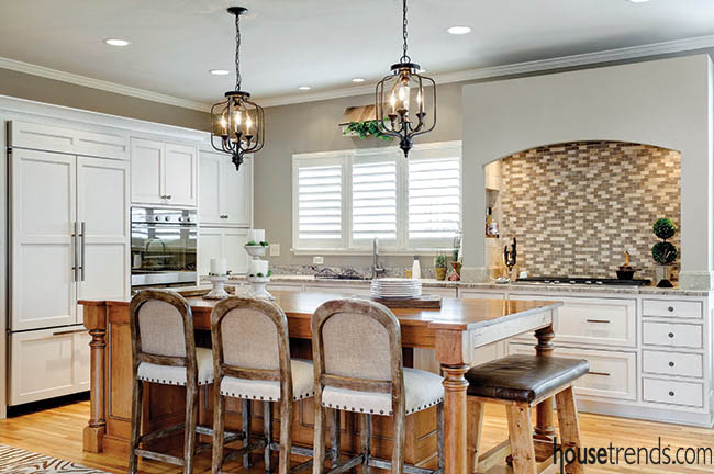 Kitchen design is all about simplification