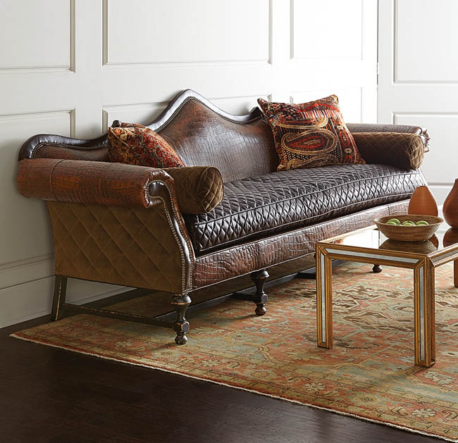 Sofa adds sophistication to a living room