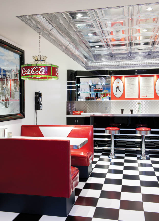 Room design ideas flashback to the '50s