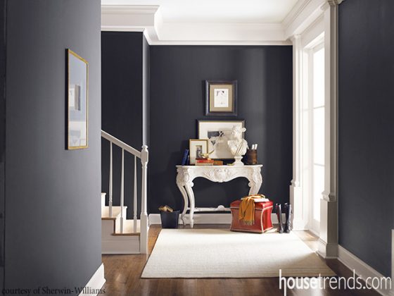 Paint creates an easy clean up for home design
