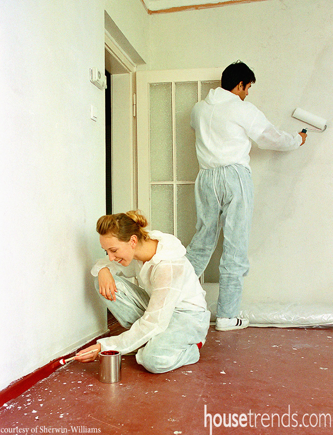 Interior painting tips and tricks