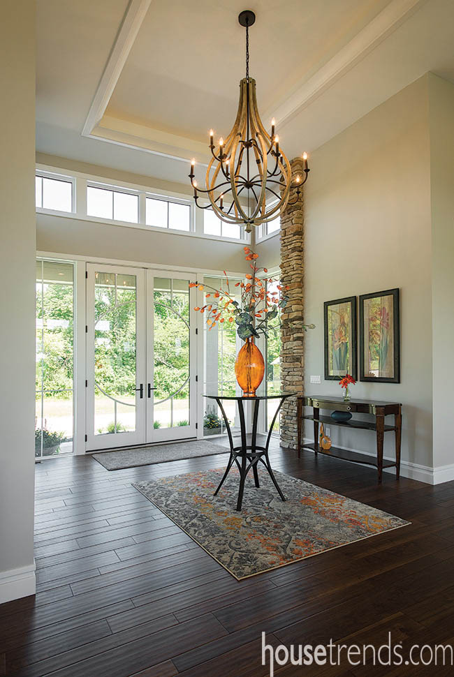 Foyer makes the first impression