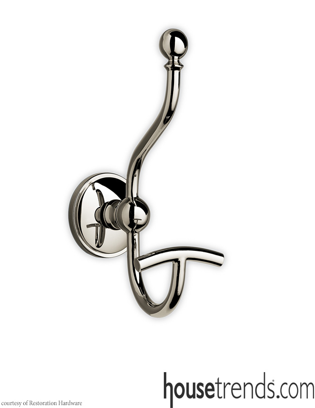 Traditional bathroom hardware stays strong