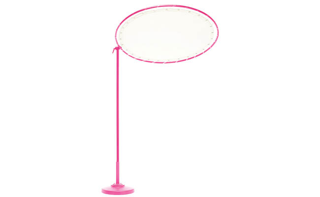 Sunshade comes in a variety of colors, patterns