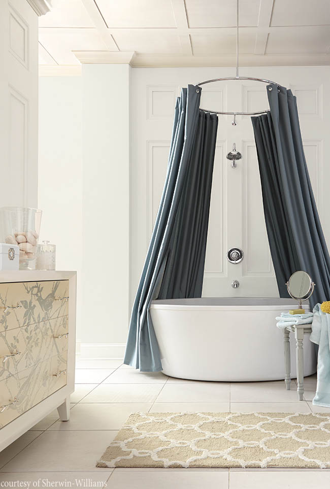 Alabaster creates a spa-like bathroom design