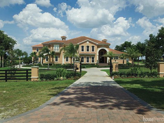 Updated facade with a timeless look